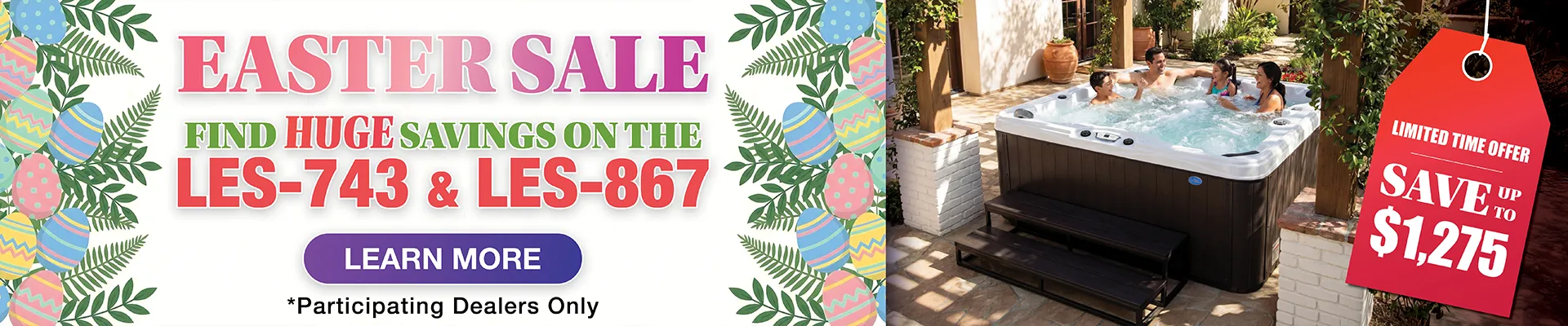 Calspas hot tub being used in a family setting - Arcadia