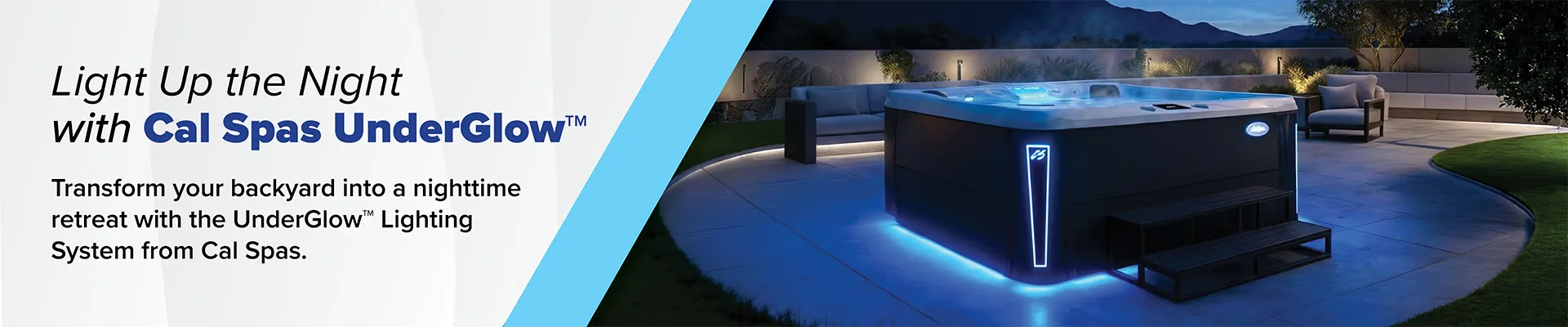 Calspas hot tub being used in a family setting - Arcadia